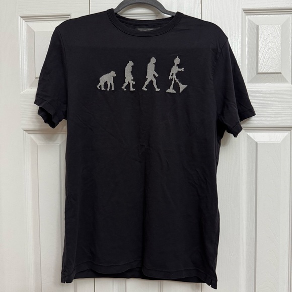 French Connection Men’s Graphic Evolution Tee Sz M - Picture 1 of 5